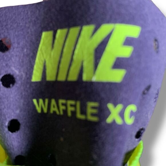 Nike Waffle XC Track & Field Shoes Men’s Size 13 Neon Yellow Black Running - Picture 4 of 13